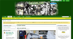 Desktop Screenshot of esksfans.com